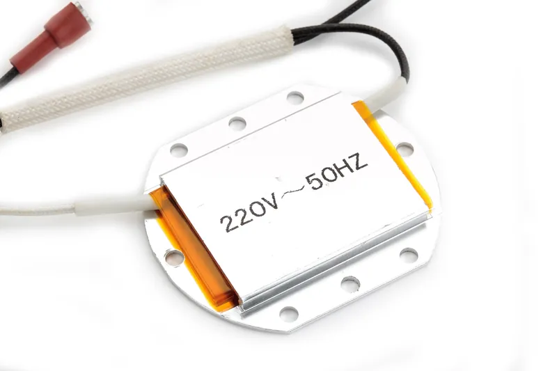 Compact flanged contact heater